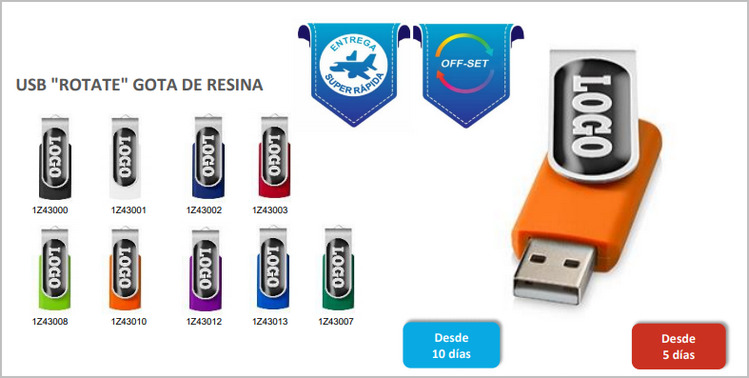 nuevo catalogo de memorias usb