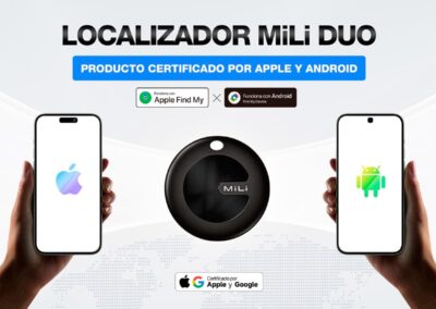 El primer rastreador con licencia de Apple y Google.